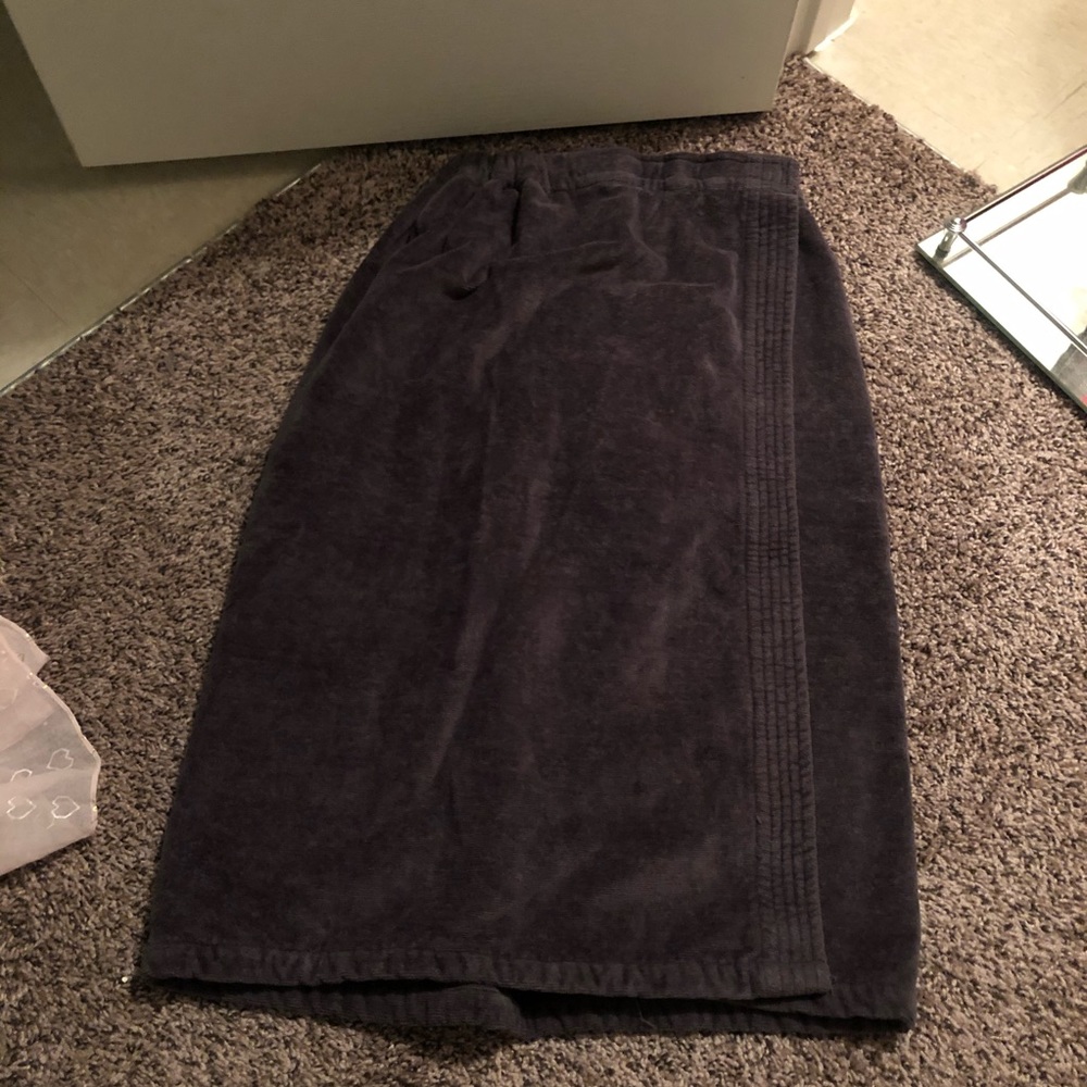 Shower towel wrap
